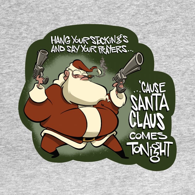 Action Movie Santa by westinchurch